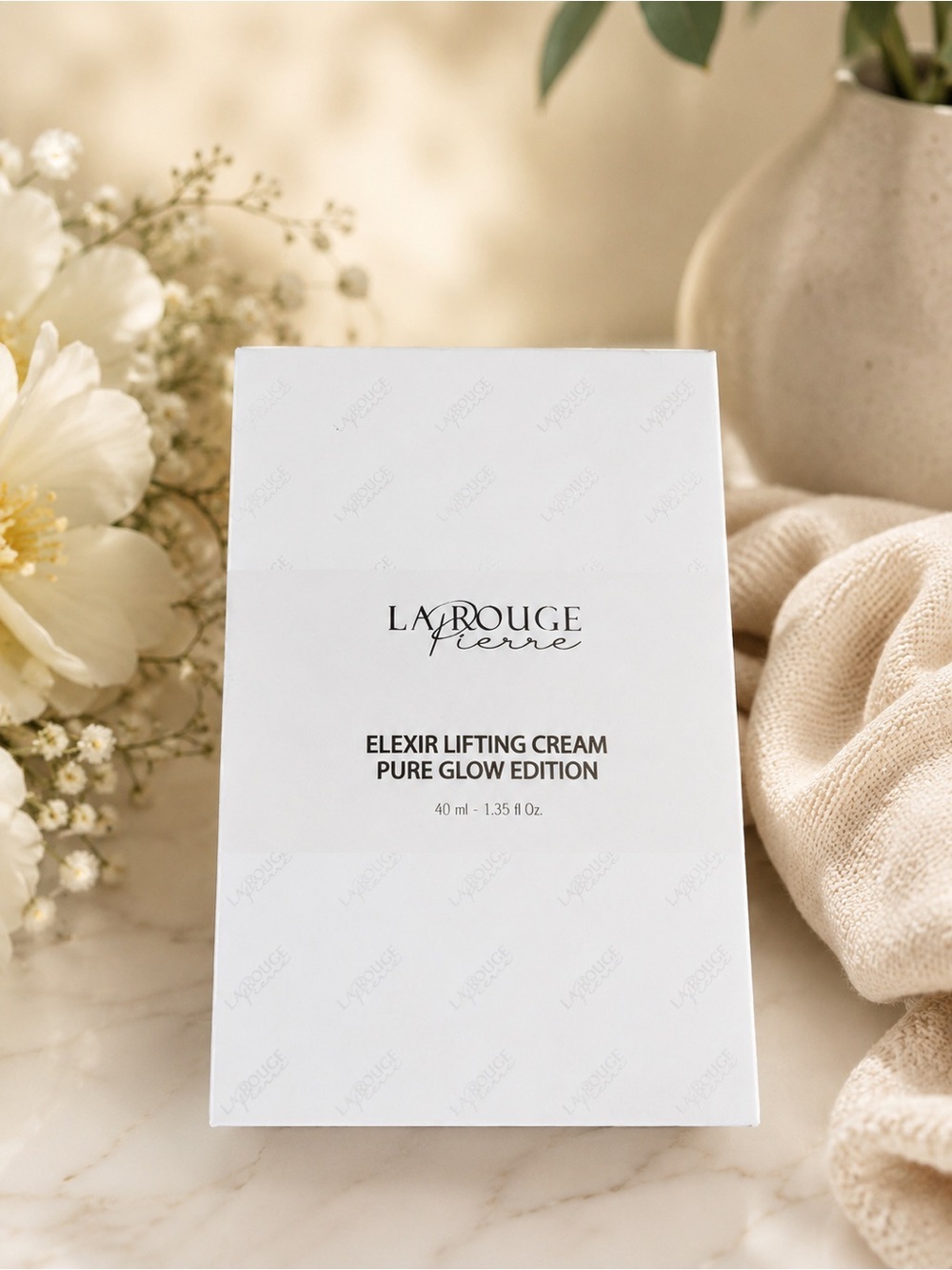 La Rouge Pierre Elixir Lifting Cream Pure Glow Edition 40ml NIB
